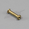 C 68 004a - knob for rubber mat brass 35,5mm