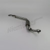 D 49 000H - Exhaust system stainless steel 220SEb, Coupe/Cabrio, including clamps 53,5mm