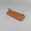 F 81 162b - Sun visor left without mirror - bamboo 8262